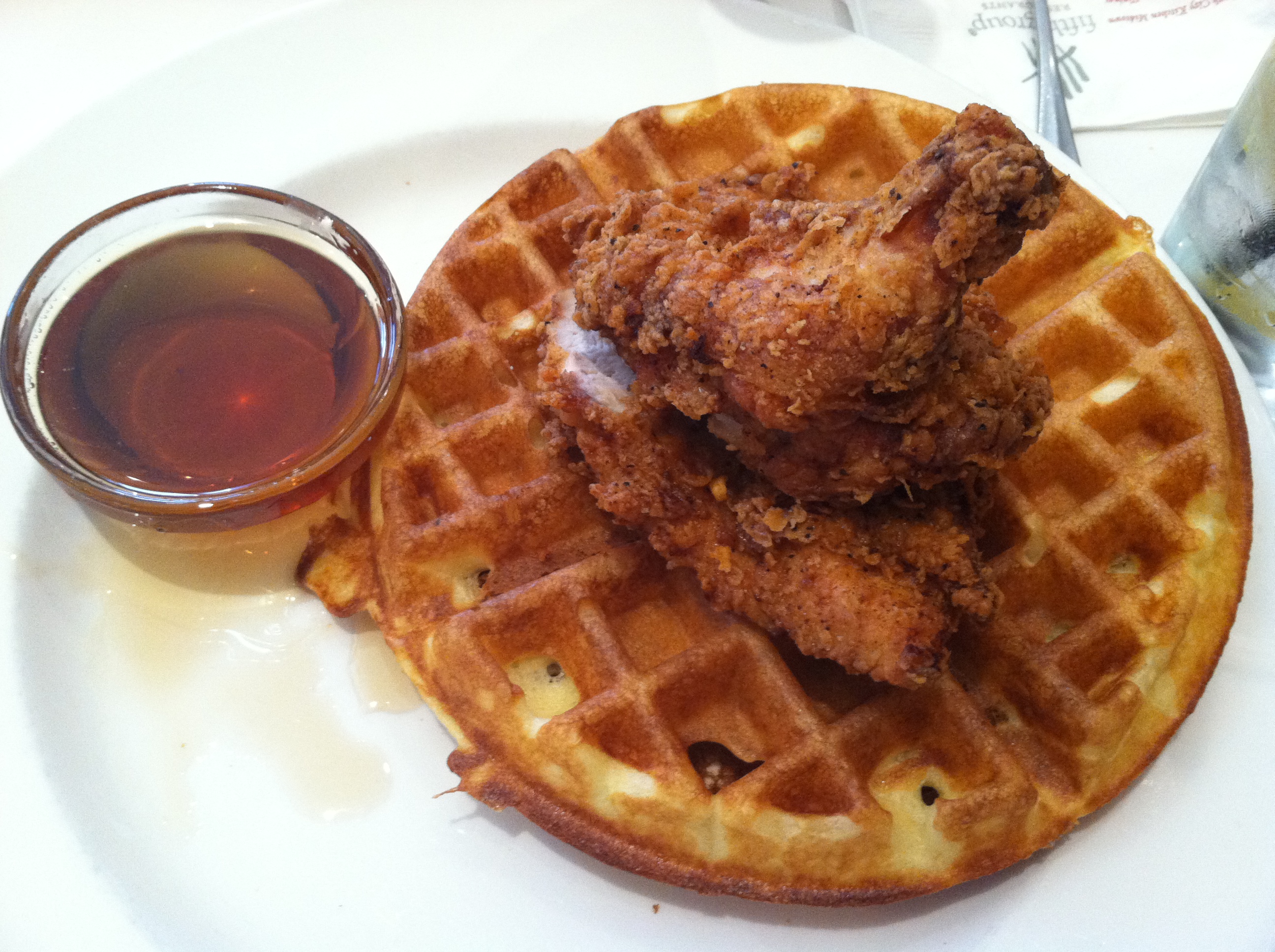 Chicken And Waffles At South City Kitchen The Misadventures Of A
